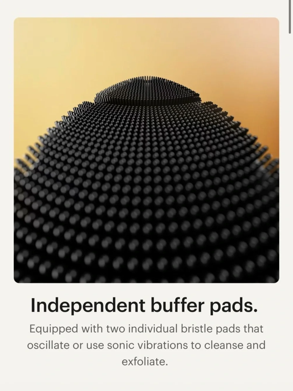 Manscaped face buffer